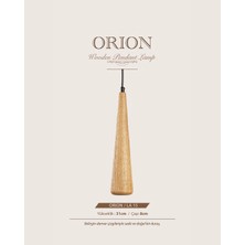 Ahşap Sarkıt Aydınlatma Avize La-15