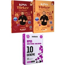 Yediiklim Yayınları 2026 Kpss Atölye Türkçe Soru ve Video Ders Notları - 2026 Kpss Ortaöğretim Çözümlü 10 Deneme