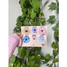 Tiny Stories TR Mıknatıslı Kitap Ayracı - Çiçek Temalı 6 Adet