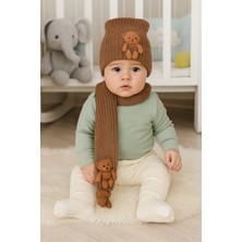 Triko Bebe Boy Atkı Bere 2'li Set