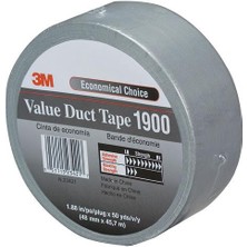 3m 1900 Duck Tape Tamir Kanal Bandı 50MM x 50MT Gri Bant