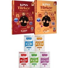Yediiklim Yayınları 2026 Kpss Atölye Türkçe Soru ve Video Ders Notları - 5 Ders 31 Deneme