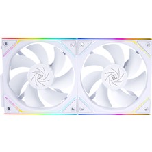 Thermalright TL-M12QRW Beyaz Argb 120MM Reverse 2’li Kasa Fanı
