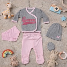 Quenn Süzene Nakışlı 5'li Set