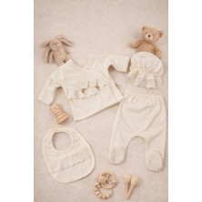 Dantelli Kız Bebek 5'li Hastane Çıkışı