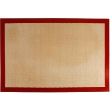 Silikon Pişirme Matı, Silpat - Yıkanabilir Yanmaz Pastacılık Fırın Matı - Dayanıklı, Çok Renkli, 30 x 40 cm