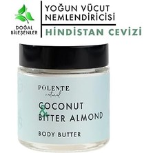 Polente Natural - Hindistan Cevizi & Acı Badem Body Butter/yoğun Vücut Nemlendiricisi (100 Ml)