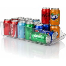 Kırılmaz Buzdolabı Için Şeffaf ve Şık Akrilik Içecek Düzenleyici ile Mutfak ve Buzdolabınızı Organize Edin, Şeffaf Buzdolabı Organizeri