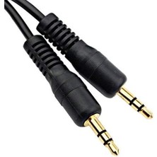 4928 Erkek Erkek Kulaklık Uzatma Ekleme Kablosu, Siyah, 5 Metre