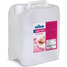 Nilco Handy Whıte 5LT/5.15KG Beyaz Sedefli Sıvı El Sabunu