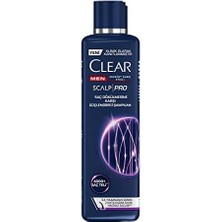 Clear Men Scalp Pro 300 ml Güçlendirici Şampuan Saç Dökülmesine ve Kepeğe Karşı Etkili Formül