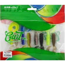 Han Fishing Hanfish Gurt 70 Mix 3 – Silikon Yem 8 Adet