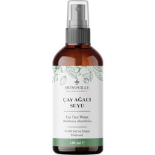 Monoville Çay Ağacı Suyu 100 ml Cam ŞIŞE%100 Saf ve Doğal (Tea Tree Water)