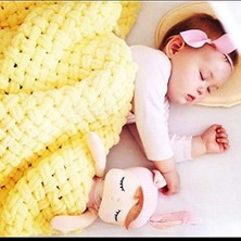 4 Skn/ball Alize Baby Big Loop Battaniye İPLIĞI%100 Mikropolyester Yumuşak Iplik 400GR 39,3 Yds (60 - Siyah)