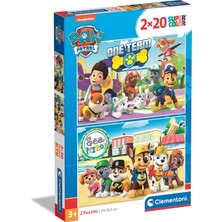 - 2X20 Parça Puzzle - Paw Patrol