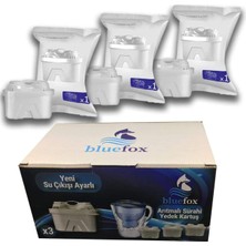 3'lü Arıtmalı Sürahi Filtre Kartuşları - Klor, Kireç ve Organik Safsızlıkları Giderir, Hız Ayarlı, 160 Litre Kapasite, Geri Dönüştürülebilir ve Sürahilere Uyumlu