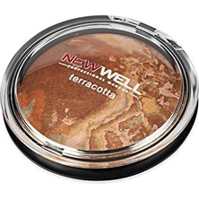 New Well Terracotta Allık (01) Standart Renk Tonu ile Yüz Hatlarını Belirginleştirir