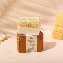 Oriole Life Doğal Kabak Lifli Eşek Sütü Sabunu - Doğal Peeling Yapan Yumuşak Lif Kabağı, Nemlendirici, Besleyici Yüz ve Vücut Sabunu 150 Gr.