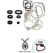 GMS Cg 125 - 56,5 mm Conta + Keçe Takımı + Buji Kablosu Kılıfı