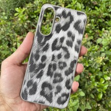 CepStok Samsung Galaxy A26 Kılıf Leopar Desenli Içi Kadife Kapak