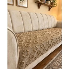 Şönil Bohem Kaymaz Koltuk Örtüsü 90X210 cm | 3 Kişilik Kanepe, Çekyat Örtüsü