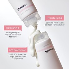 Hanskin Hyaluron Relief Water Sun Cream- SPF50+ Pa++++ Güneş Kremi Tüm Cilt Tipleri Için 50 ml