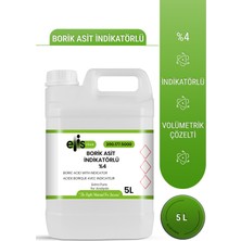 Elischem Borik Asit Çözeltisi %4 (Indikatörlü) 5 Litre
