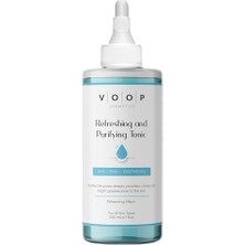 Voop 200 ml Gözenek Sıkılaştırıcı Canlandırıcı Arındırıcı Siyah Nokta Karşıt Tonik AHA BHA Özellikli
