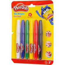 Play-Doh Yüz Boyası 6 Renk