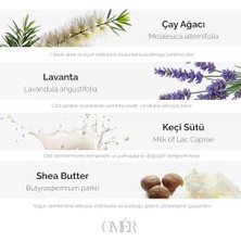 Omer Katı Sabun Keçi Sütü Yüz Maskesi Bal 110GR Shea Nemlendirici Şampuan 1 Adet Vücut Peelingi Yüz, Siyah Nokta Yüz Maskesi Akne Sedef Egzama, Yüz Bakımı Keçi Sütü Sabunu