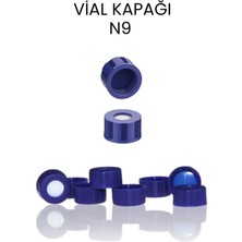 Elischem Mavi Vial Kapağı N9