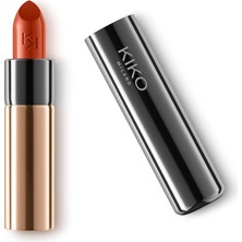Kiko Milano Ruj - Gossamer Emotion Creamy Lipstick - 139 Burnt Orange - Kremsi Parlak Lipstick