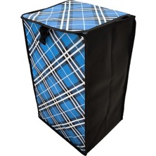 Tineke Pazar Araba Çantası Torbası Yedek Çanta 32X55X26 cm 1 Adet (Mavi)