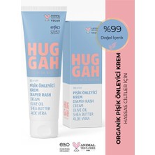 Huggah Organik Doğal Bebek Pişik Kremi 100ml – Hassas ve Normal Ciltler Için Doğal Bakım