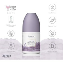 Zaroza Roll On Beyazlatma Etkili 24 Saat Koruyucu Aluminyum Içermeyen Kadın 75 ml