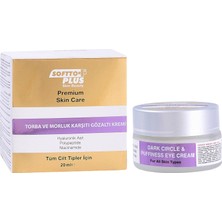 Softto Plus Torba ve Morluk Karşıtı Göz Altı Kremi 20 ml