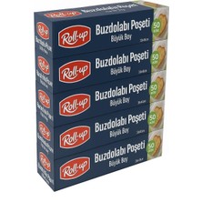 Büyük Boy Buzdolabı Poşeti 30X45CM 50'li x 5 Paket (250 Adet)