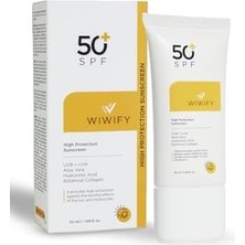 Armena Wıwıfy Yüksek Korumalı Aloe Vera Özlü Güneş Kremi Spf 50 50ML Leke Karşıtı Cilt Tonu Eşitleyici