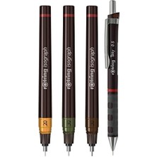 Isograph College Teknik Çizim Seti, 3 Adet Teknik Çizim Kalemi (0,2 Mm, 0,3 Mm, 0,5 Mm) + 1 Adet 0,5 mm Mekanik Kurşun Kalem + Aksesuarlar