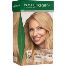 Naturigin Organik Içerikli Saç Boyası 10.3 Altın Sarısı