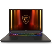 MSI Msı Vector 17 Hx Aı A2XWHG-081TR Intel Core Ultra 9 275HX 48 GB Ram 2 Tb SSD RTX5070TI 17" Qhd+ 240Hz Windows 11 Pro KN36