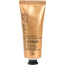 Bade Natural Bitkisel El ve Vücut Kremi 75 ml %100 Doğal ve Vegan Citrus Etkisi ile Cilt Bakımı