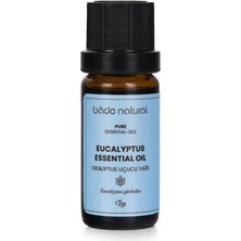 Bade Natural %100 Saf Okaliptus Uçucu Yağı 10 ml Arındırıcı Etkili Unisex Vücut Bakım Ürünü