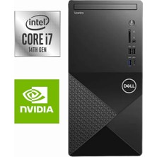 Dell Vostro I7-14700F N6004VDT3030MTEMEA-K418 64GB 4tb T600 4gb W11PRO Masaüstü Bilgisayar