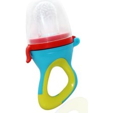 Babyjem Renkli Silikon Uçlu Meyve Sebze Emziği Standart Beden Sağlıklı Beslenme İçin