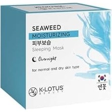 K-Lotus Beauty Deniz Yosunu Özlü Uyku Maskesi 30ML Derinlemesine Nemlendiren Hipoalerjenik Özellik