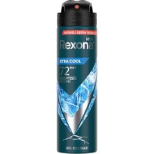 Armena Rexona Men Xtra Cool Erkek Sprey Deodorant 150 ml 72 Saat Kesintisiz Üstün Koruma