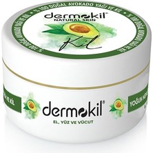 Dermokil Avokado Yağlı El ve Vücut Kremi 300 ml Yoğun Nemlendirme ve Pürüzsüzlük İçin