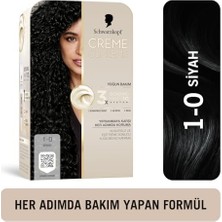 Schwarzkopf Creme Supreme Saç Boyası 1-0 Siyah
