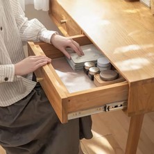 Kaydırmaz Raf Örtüsü Eva 45CM x 10METRE Şeffaf Çekmece Içi Buzdolabı Kitaplık Kaymaz Örtü Astar Altlık Taban Silinebilir Bpa Sıfır